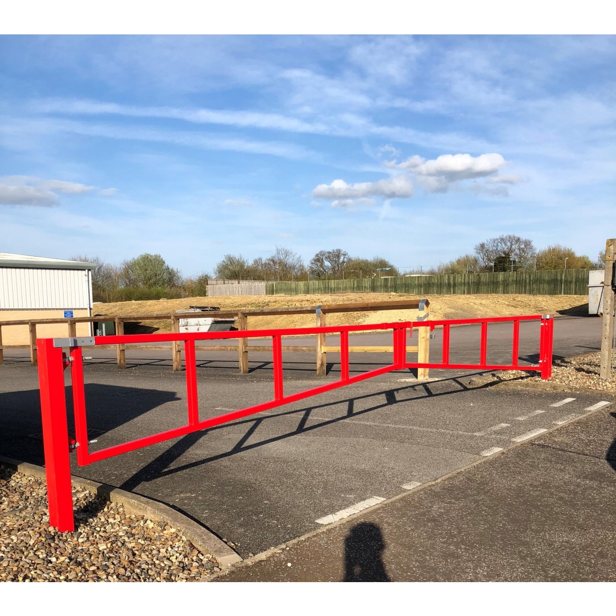 Access Gate | 9 Metre Double Leaf Swing Barrier | Manufacturer STOPEM