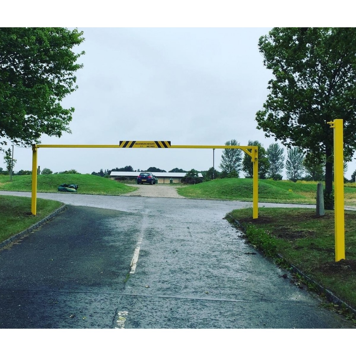 Car Park Height Restriction Barrier 5 Metre Access Control