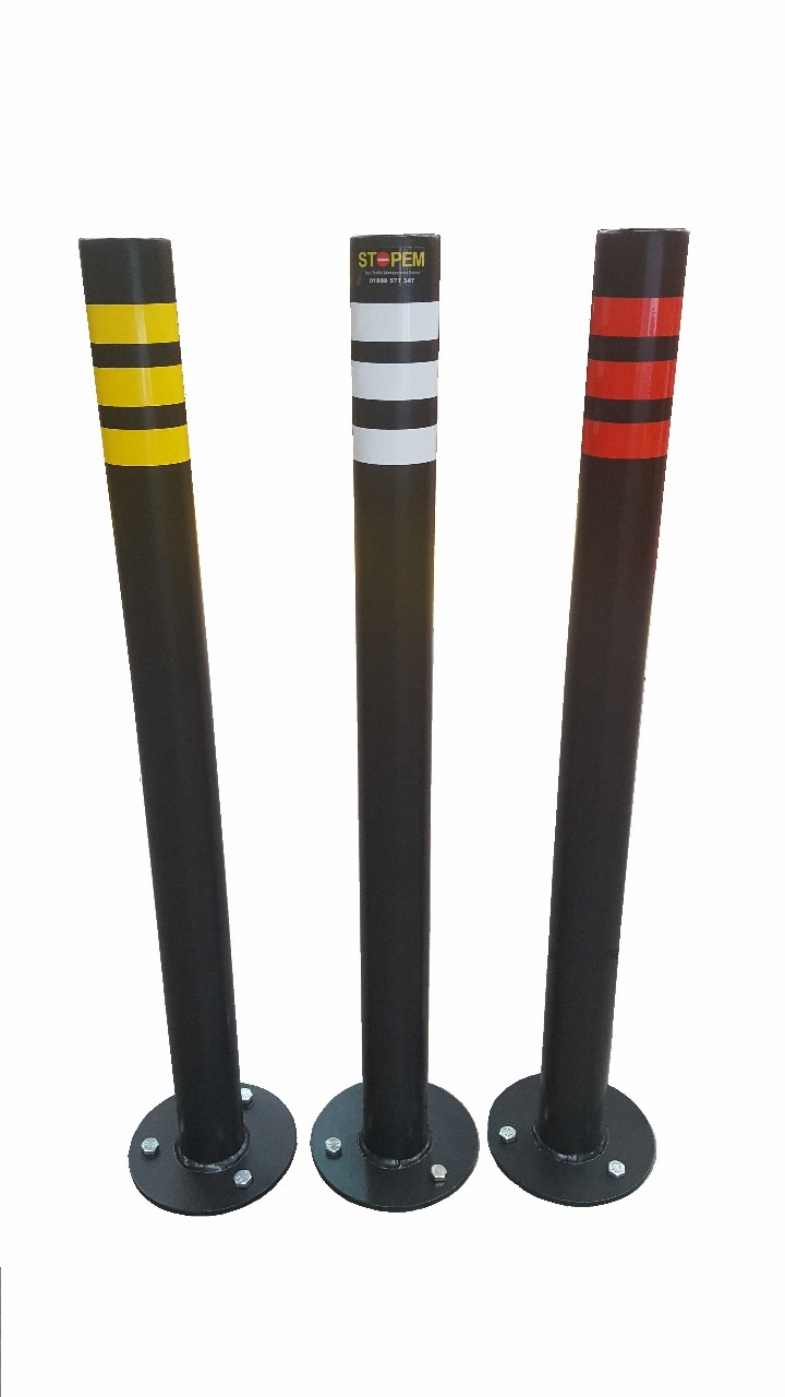 Street Bollard Hi Vis Security Posts & Bollards STOPEM