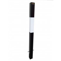 90mm Square Heavy Duty Bollard 1500mm Long (Concrete In)