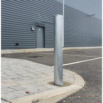 Galvanised Steel Bollard 60-139mm Dia Heavy Duty