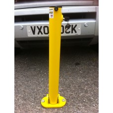 Yellow Folding Parking Post 