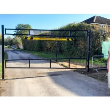 SB.23 5 Metre Combination Single Leaf Access Gate and Height Barrier  