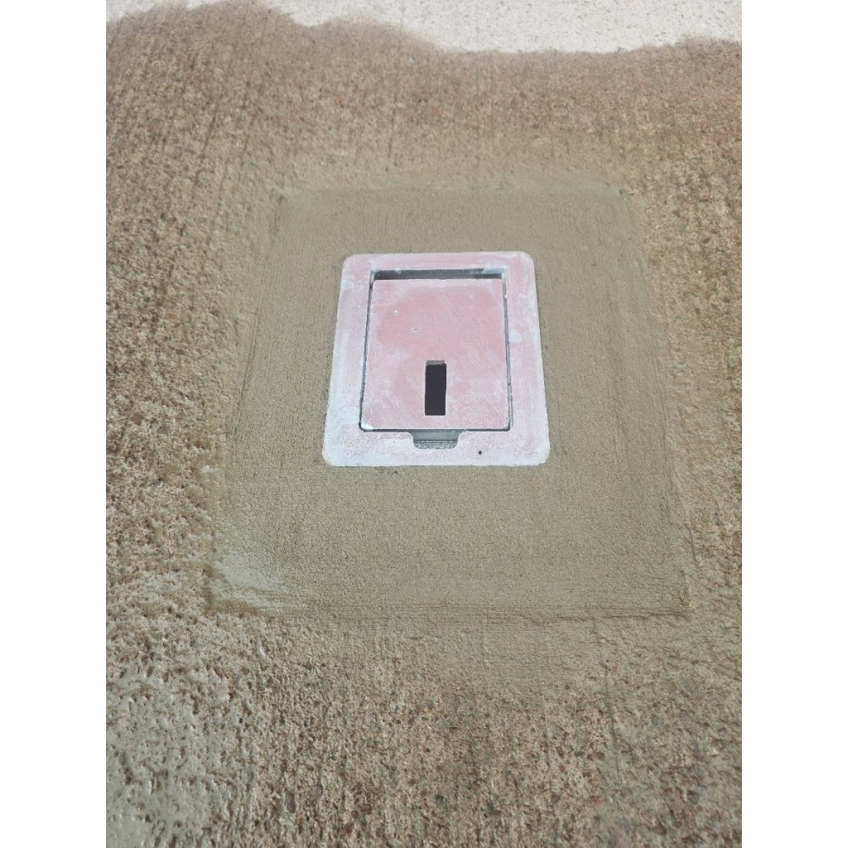 Flush Galvanised Ground Socket for removable bollard 