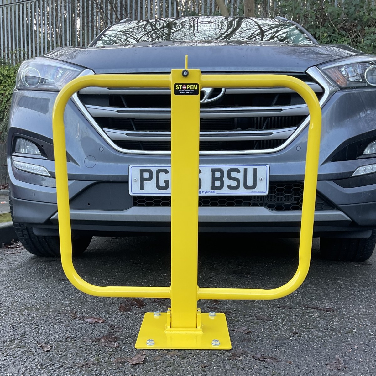 SB2P Heavy Duty Winged Parking Barrier