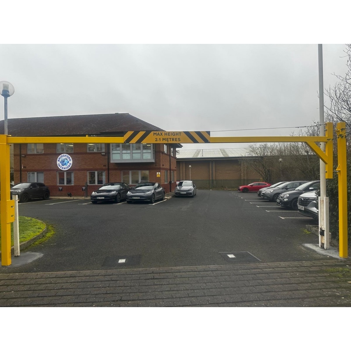 Car Park Barrier Height Restrictor 