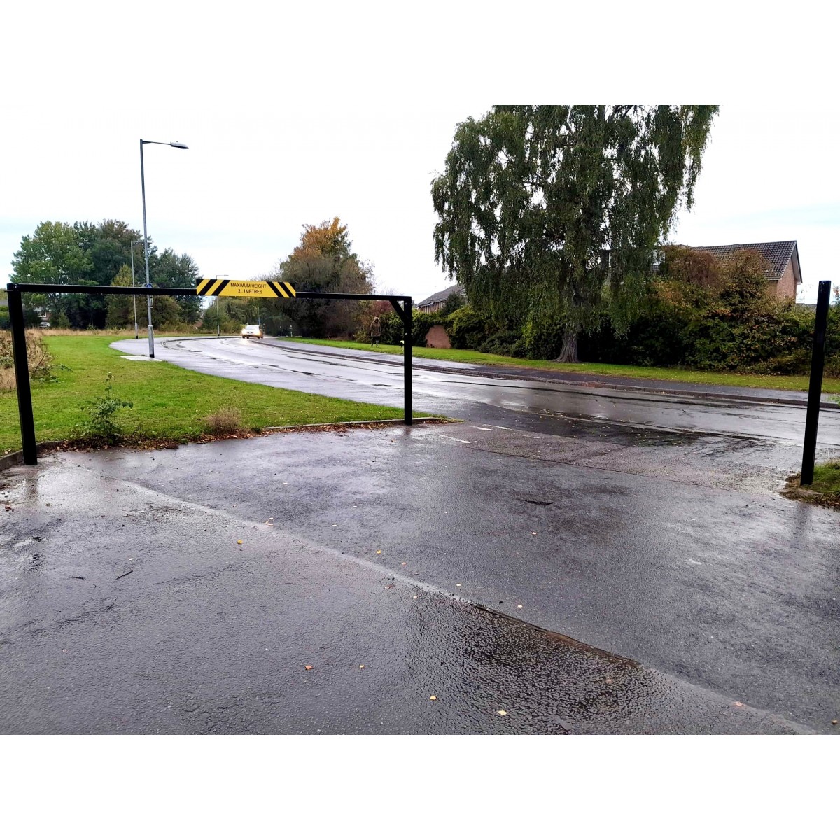 Steel Height Restriction Barrier 