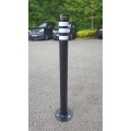 76mm Dia Pedestrian Street Bollard (Surface Mounted) 