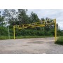 8 Metre Double Leaf Height Restriction Barrier