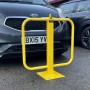 Winged Padlock Parking Barrier Heavier Duty - Bolt Down