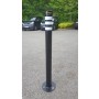 76mm Dia Pedestrian Street Bollard (Surface Mounted) 