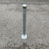 Galvanised Bollard 60mm Dia Bolt Down 