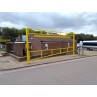 6 Metre Single Leaf Combination Height Barrier with Swing Gate 